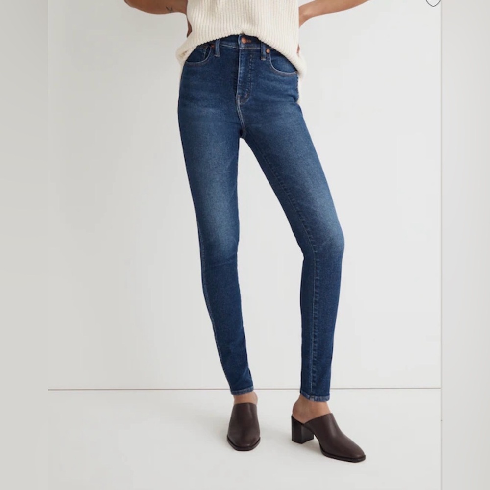 Madewell Dark Blue Skinny Jeans